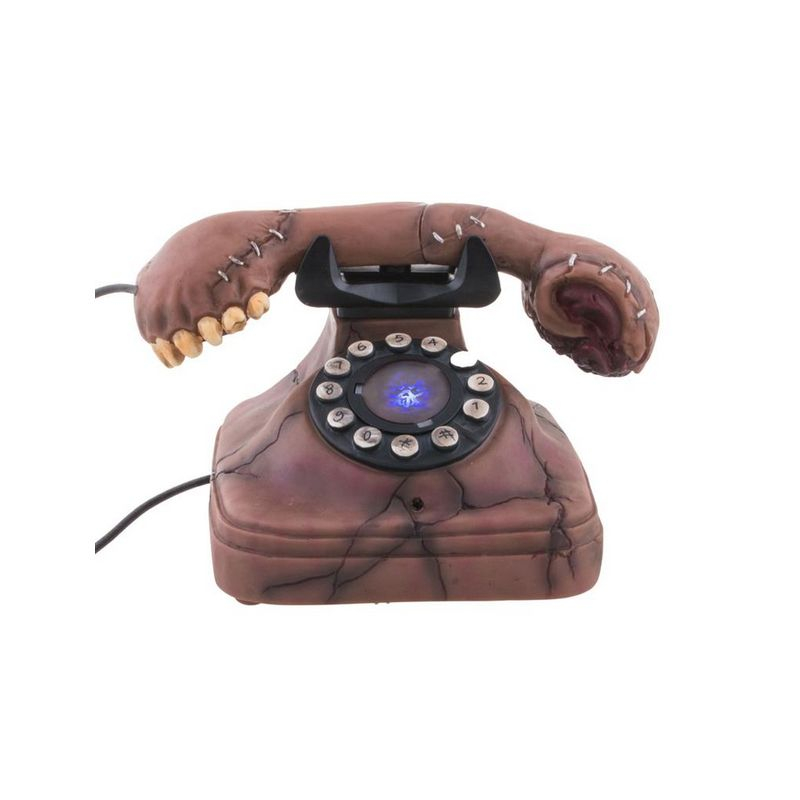 Vintage Gyser Telefon Med Lyd & Lys