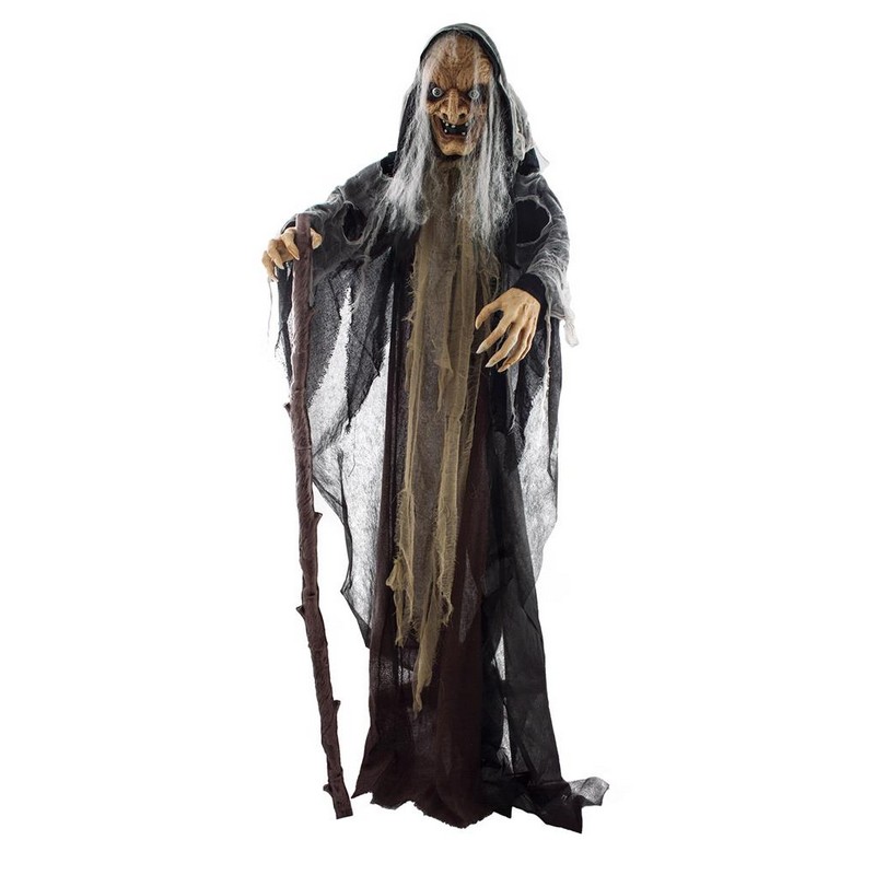 Bevægende Heksefigur Med Lyd & Lys