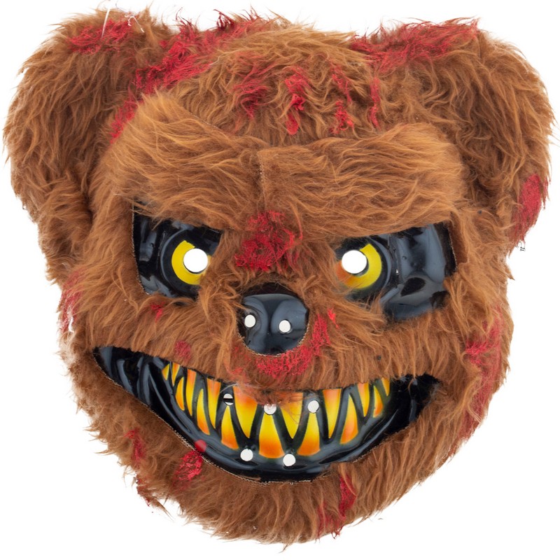 Horror Bjørn Maske Brun