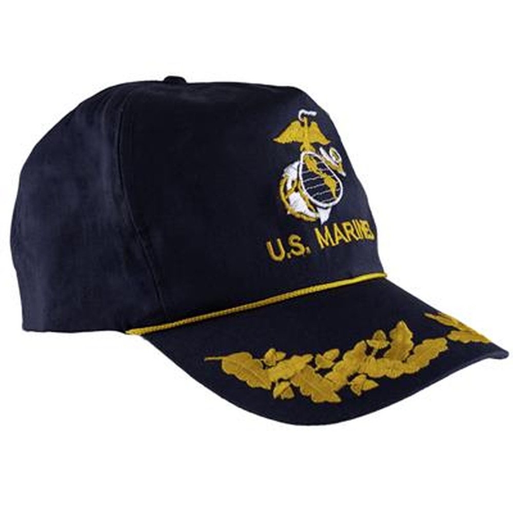 US Marines Kasket Navyblå | Militær Hat / Hue / Hjelm - Temashop