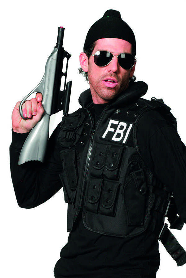 FBI Vest | Politi Overdel - Beklædning - Temashop