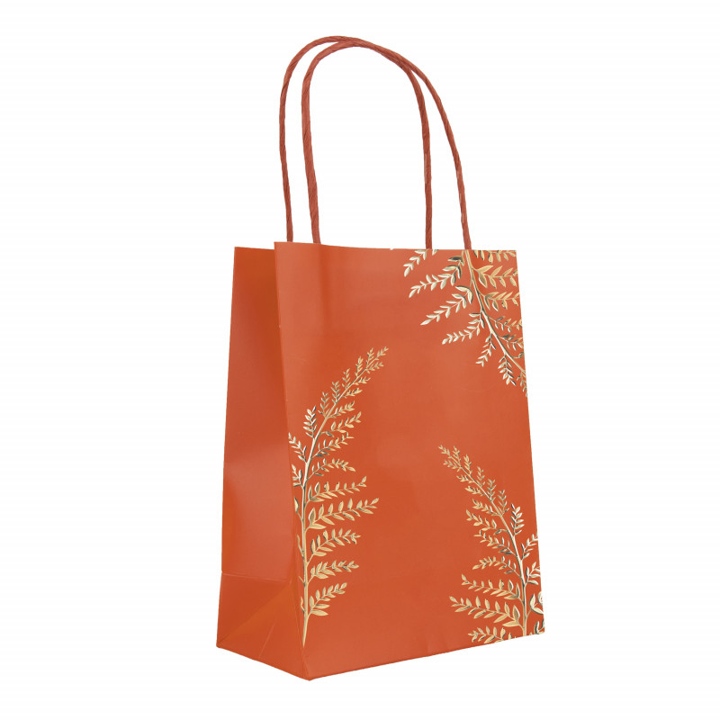 Festposer Guld/Terrakotta - 4 stk (28 x 8 x 15 cm) - Temashop
