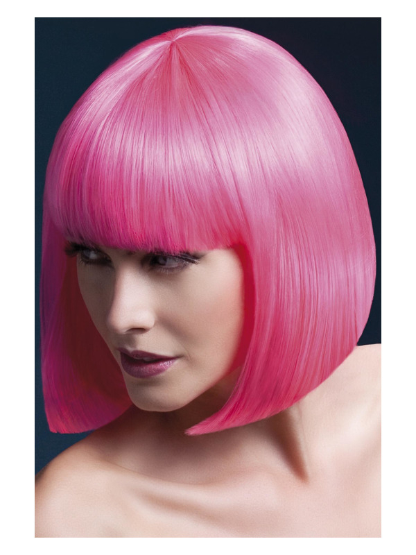 Fever Elise Paryk Neonpink | Pink tema Paryk - Hovedtilbehør - Temashop