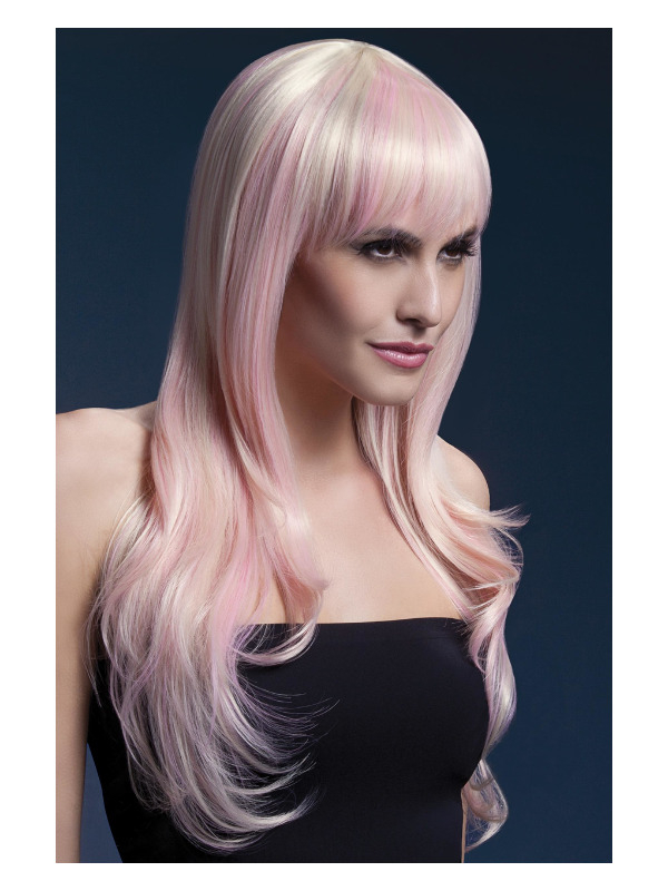 Fever Sienna Paryk Blond Candy | Pink tema Paryk - Hovedtilbehør - Temashop