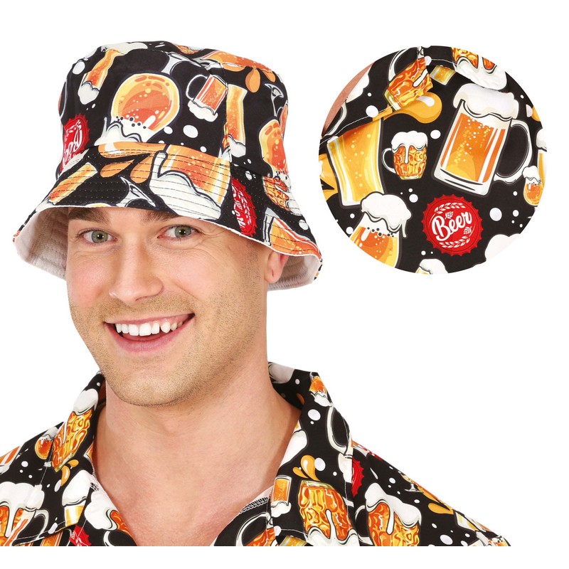 Fadøl Bøllehat | Drinks Hat / Hue / Hjelm - Hovedtilbehør - Temashop
