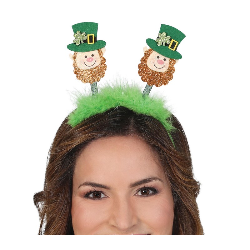 St. Patricks Day Hårbøjle | Sankt Patricks dag Hårbøjle / Pandebånd / Hårbånd - Hovedtilbehør - Temashop