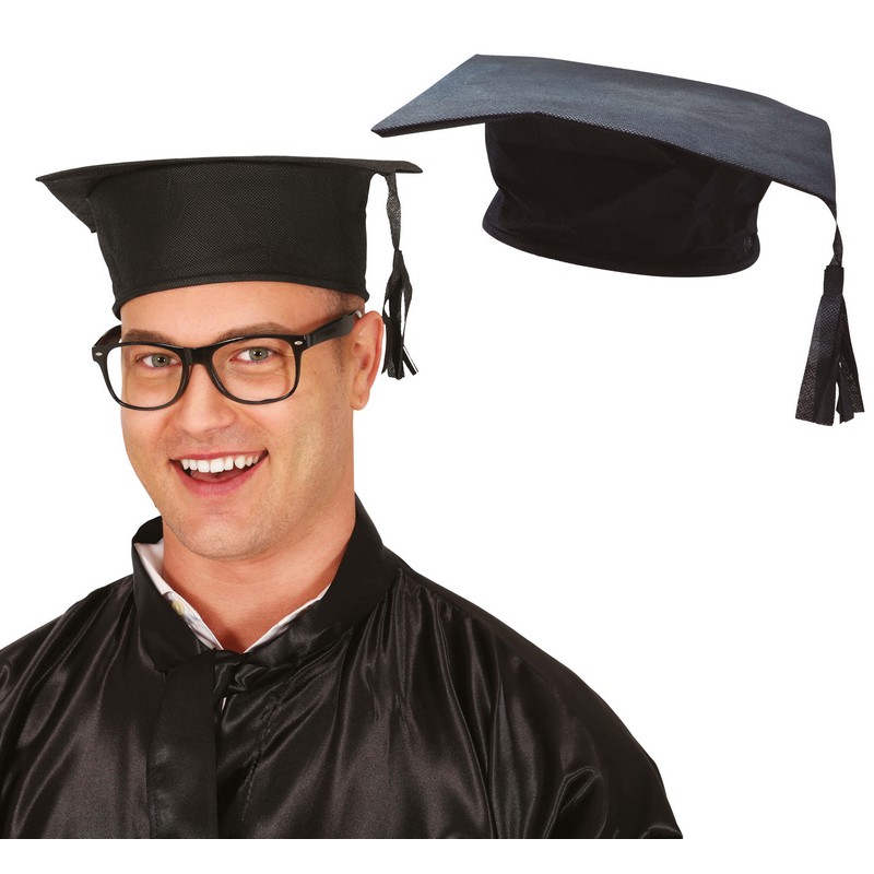 Graduate Student Hat | Studerende Hat / Hue / Hjelm - Hovedtilbehør - Temashop
