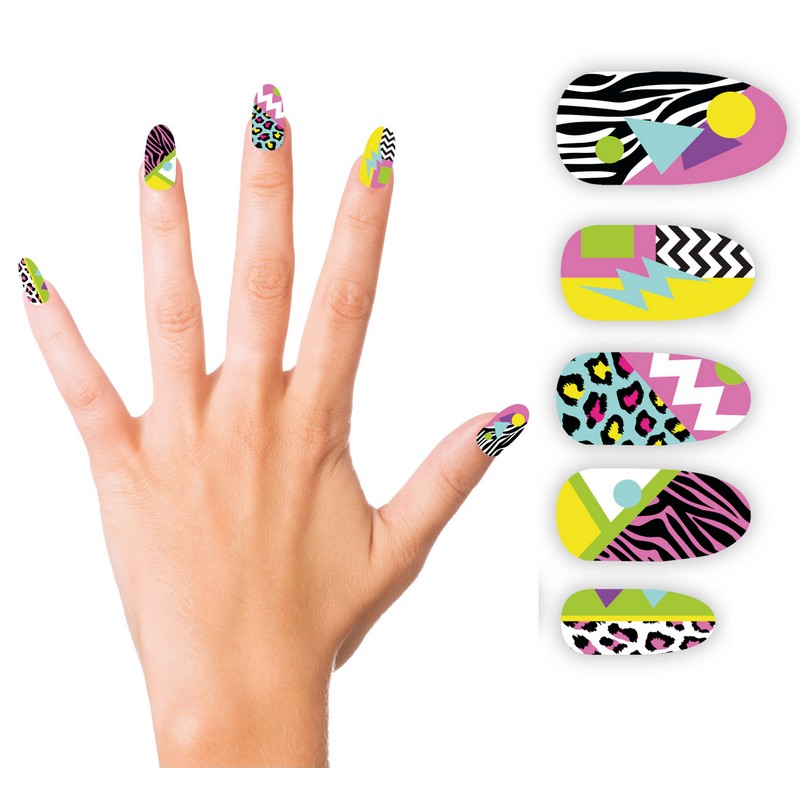 80'er Negle | 80'erne Totally Negle / Neglelak - Makeup & Negle - Temashop