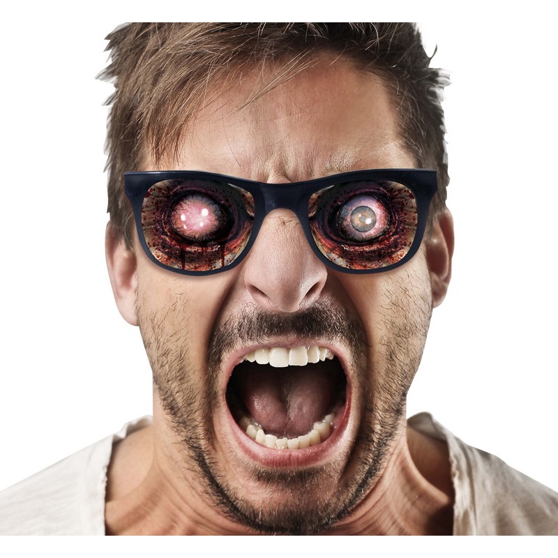 Zombie Øjne Briller | Zombie Briller - Hovedtilbehør - Temashop