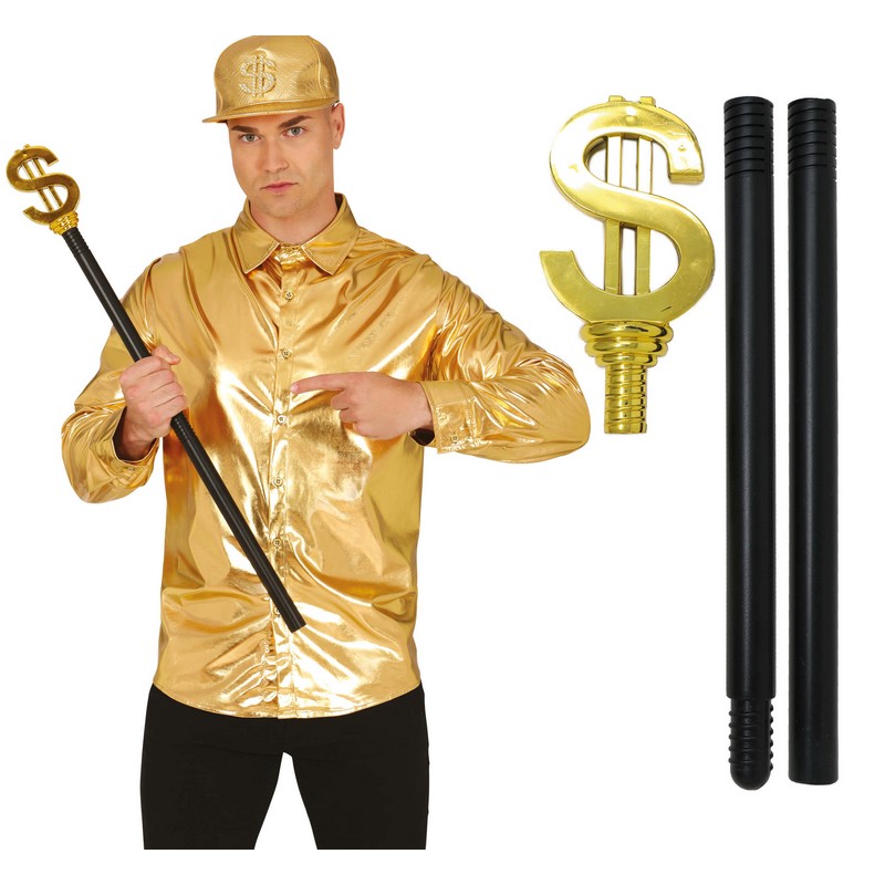 Dollar Pimp Stok | Pimp Stokke / Stave - Kropstilbehør - Temashop