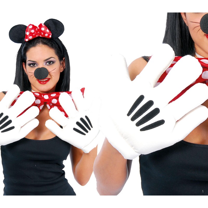 Tegneseriemus Handsker | Minnie Mouse Handsker - Beklædning - Temashop