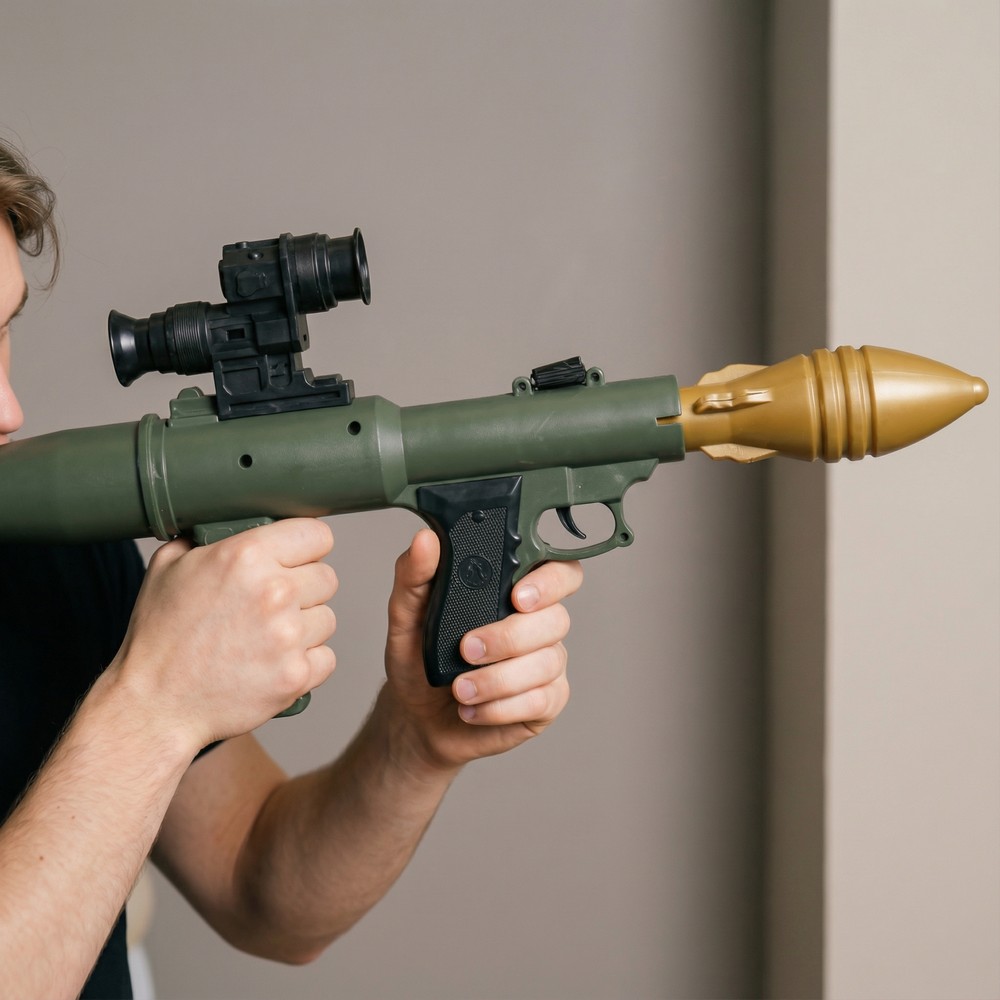 Bazooka Legetøjsvåben | Militær Våben - Kropstilbehør - Temashop