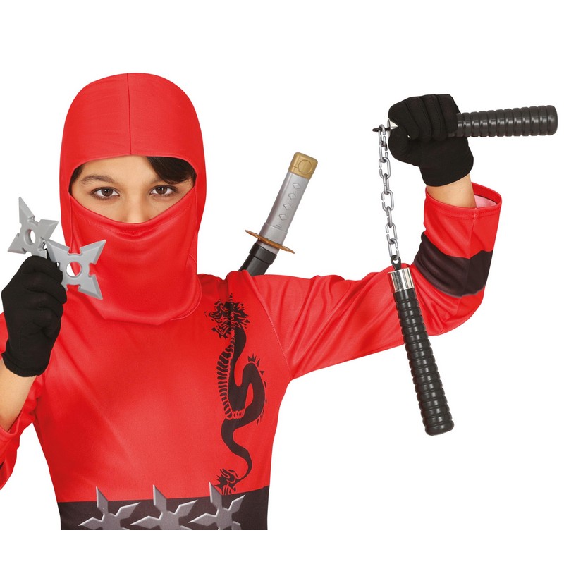 Ninja Våbensæt | Ninja Tilbehørskit - Kropstilbehør - Temashop