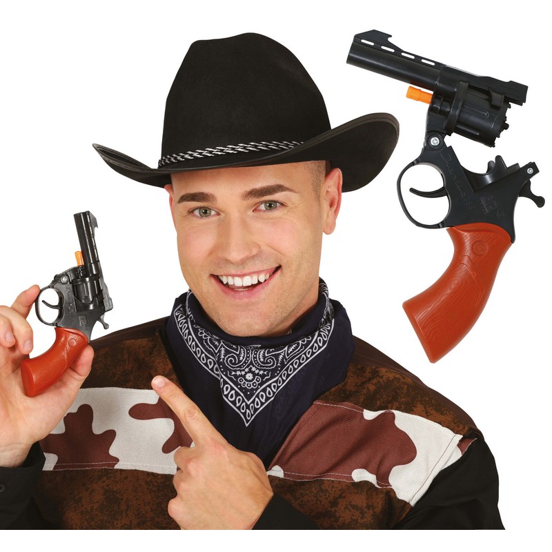 Lille Cowboy Legetøjsrevolver | Det vilde vesten Våben - Kropstilbehør - Temashop