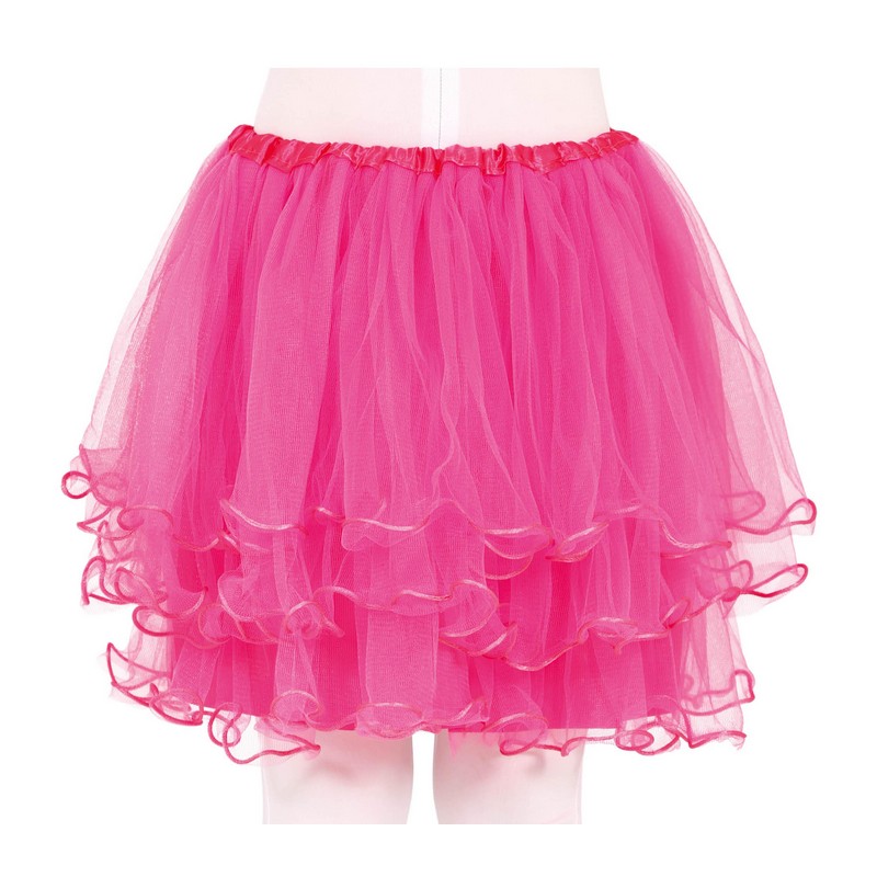 Børnetylskørt Pink | Pink tema Bukser / Skørt / Shorts - Beklædning - Temashop