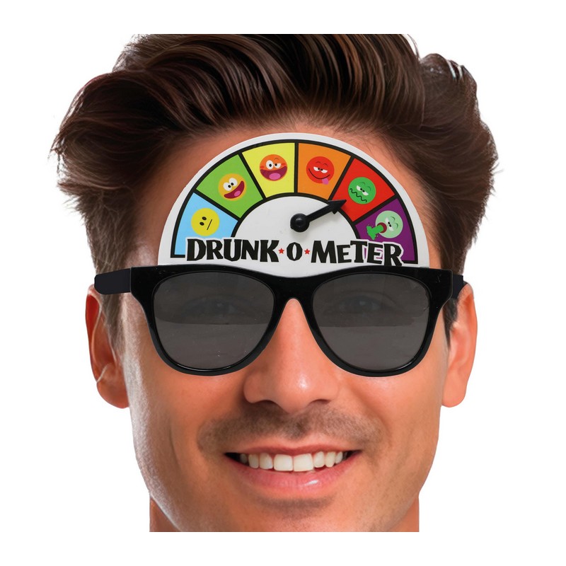Drunk-O-Meter Festbriller | Drinks Briller - Hovedtilbehør - Temashop