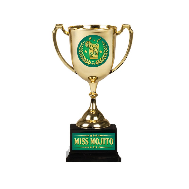 Miss Mojito Pokal - 1 stk | Drinks Trofæer / Medaljer - Temashop
