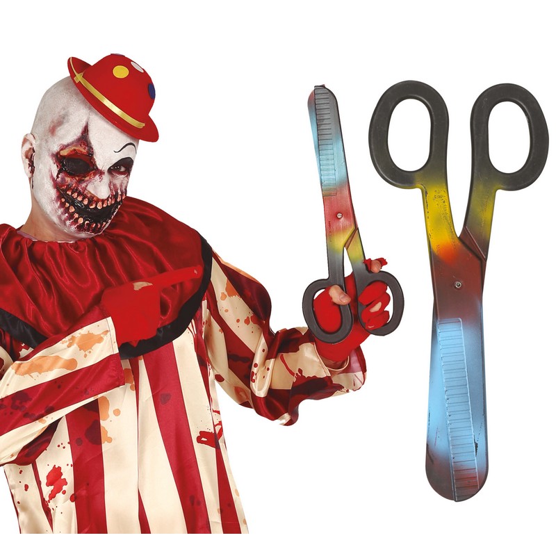 Horror Klovn Saks | Horror Clown Våben - Kropstilbehør - Temashop