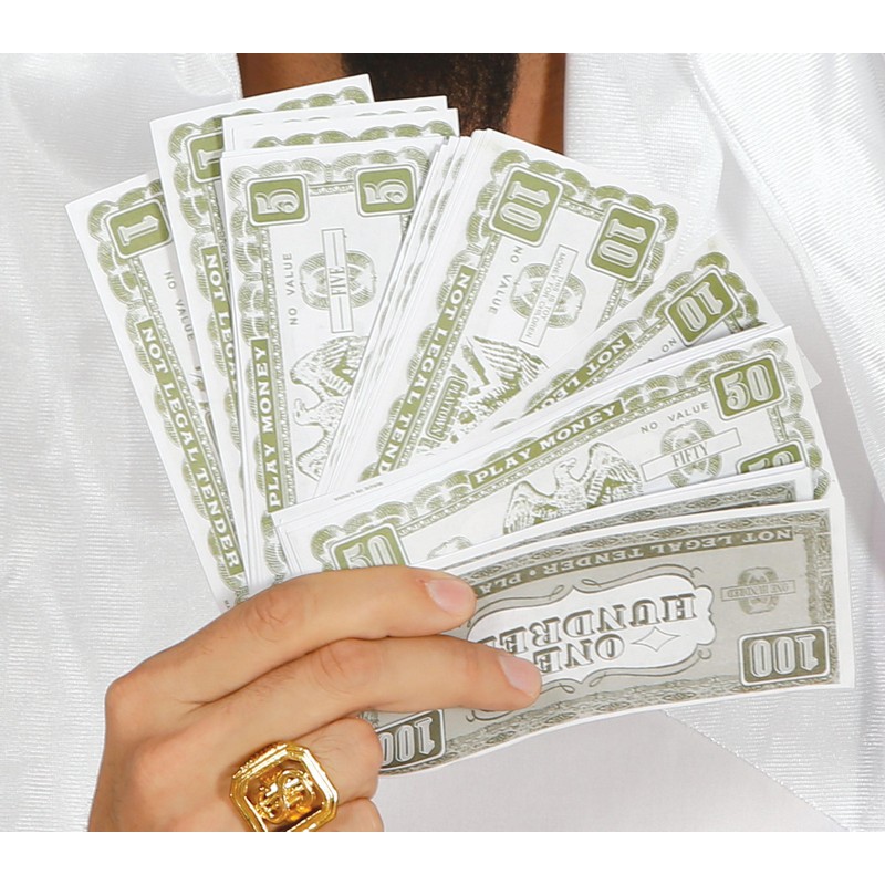 Falske Dollarsedler | Penge Cutouts - Vægdekoration - Temashop