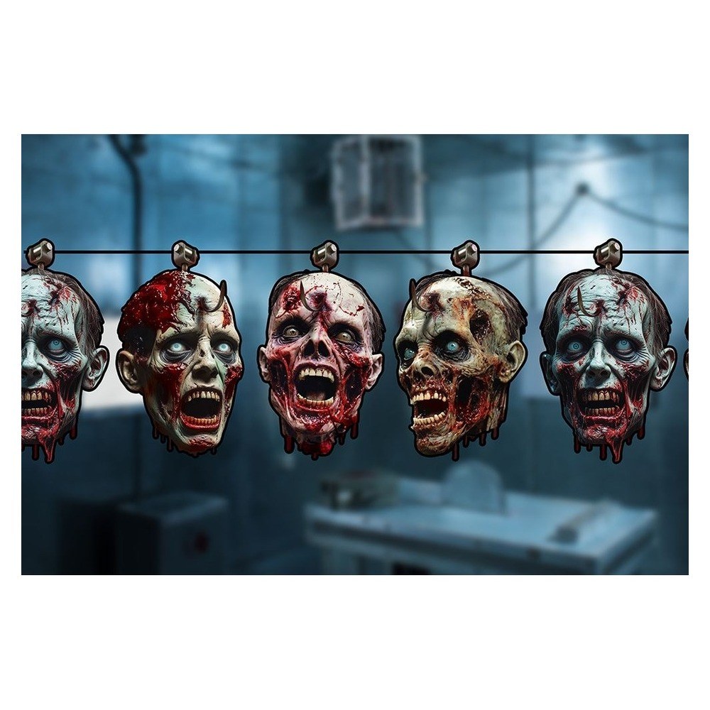 Blodig Zombie Guirlande