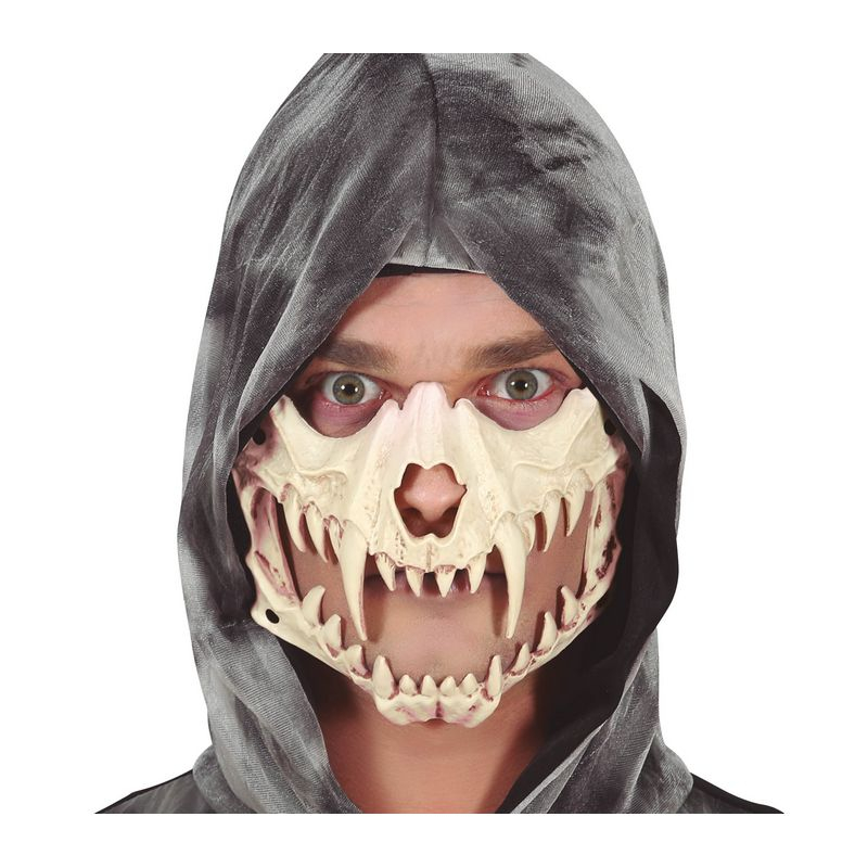 Skeletdrage Maske