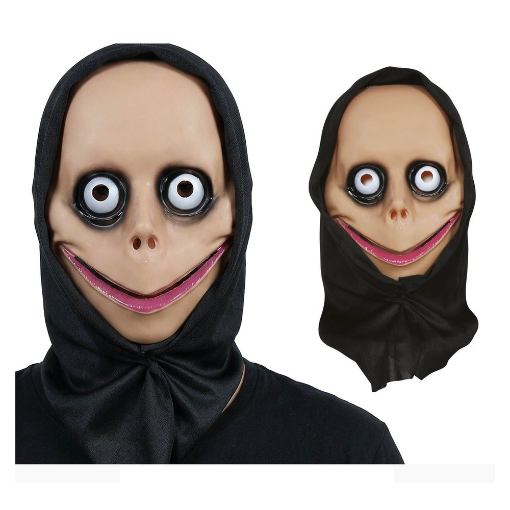 Monster Maske Med Hætte | Monster Maske - Hovedtilbehør - Temashop