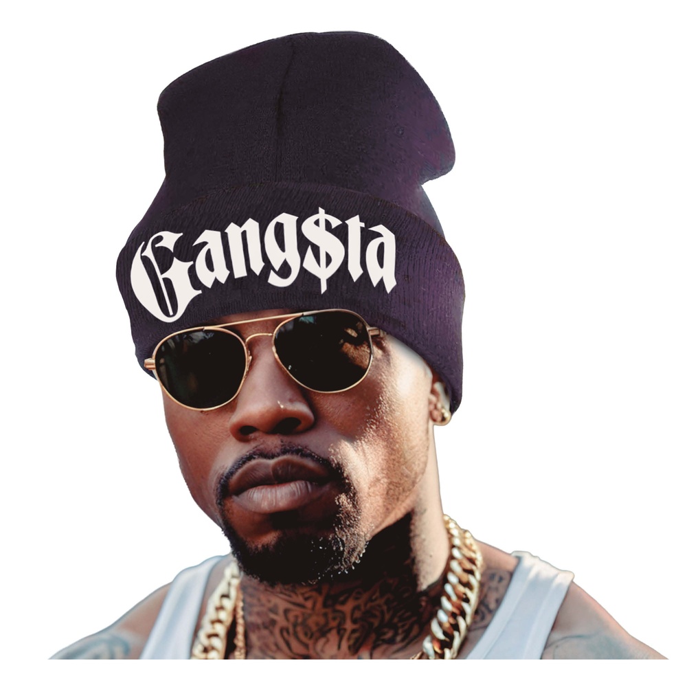 Gangsta Hue | 90'erne Retro Hat / Hue / Hjelm - Hovedtilbehør - Temashop