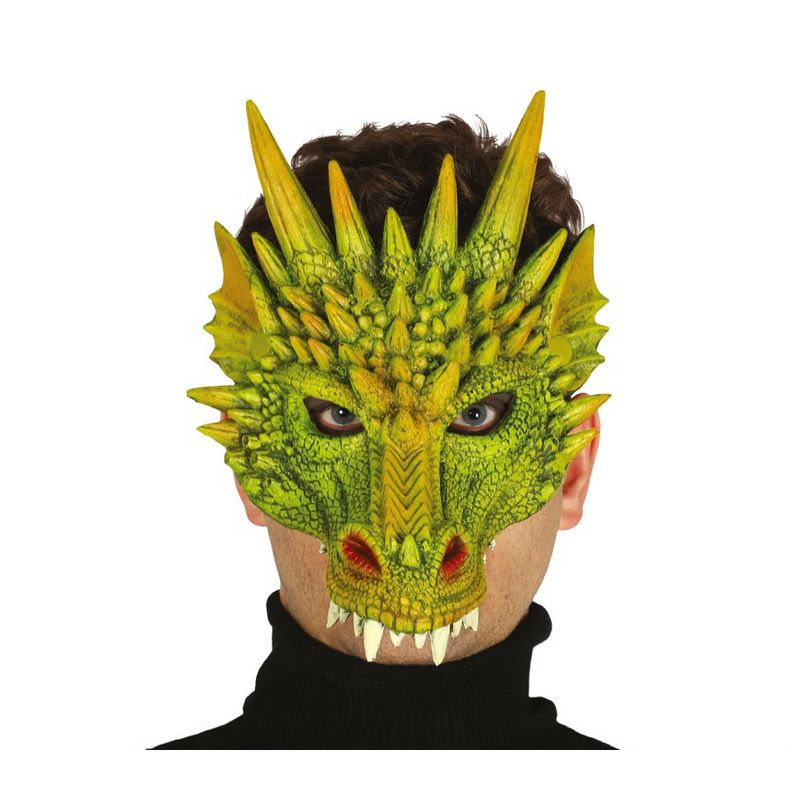 Dragemaske | Drage Maske - Hovedtilbehør - Temashop