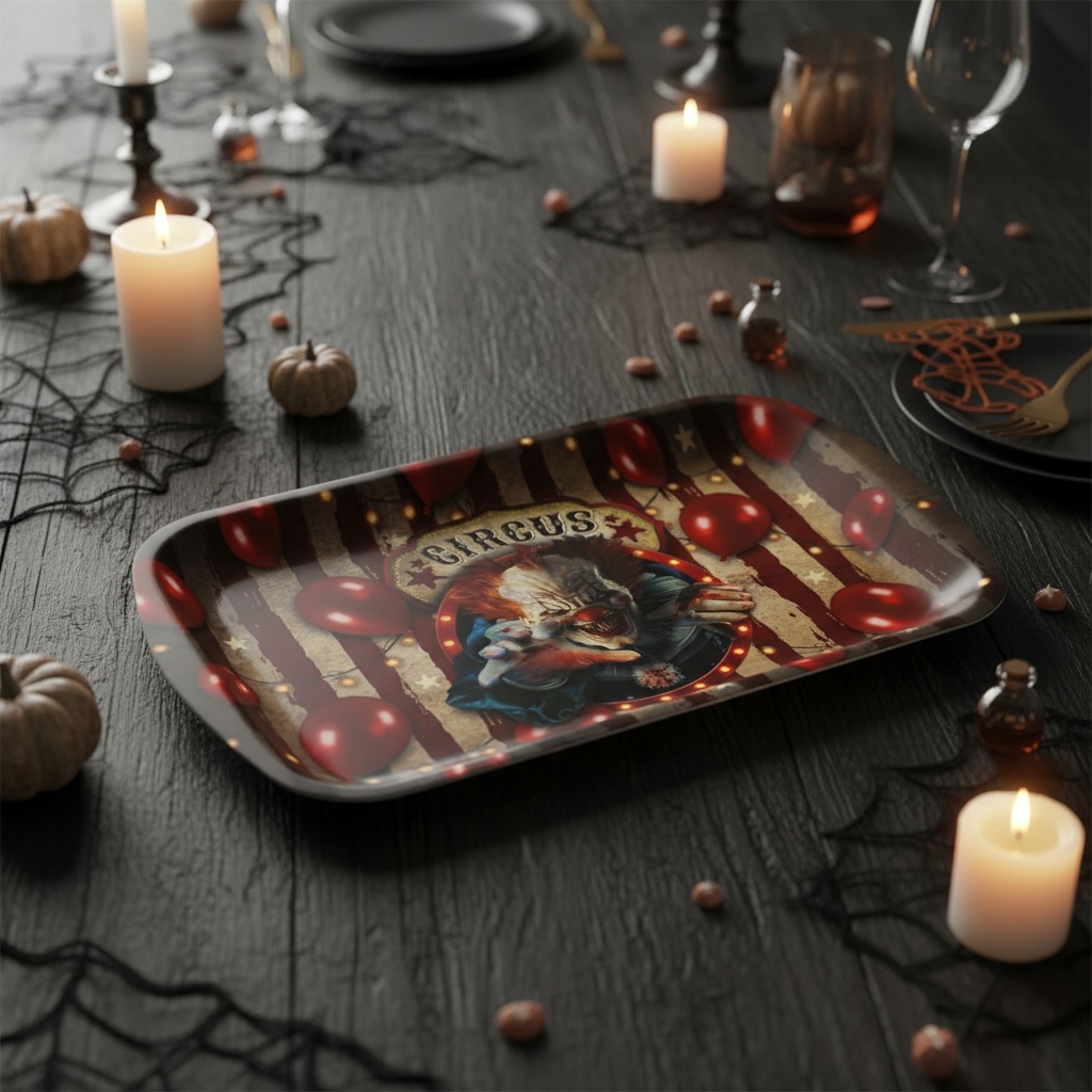 Halloween Cirkus Serveringsfad