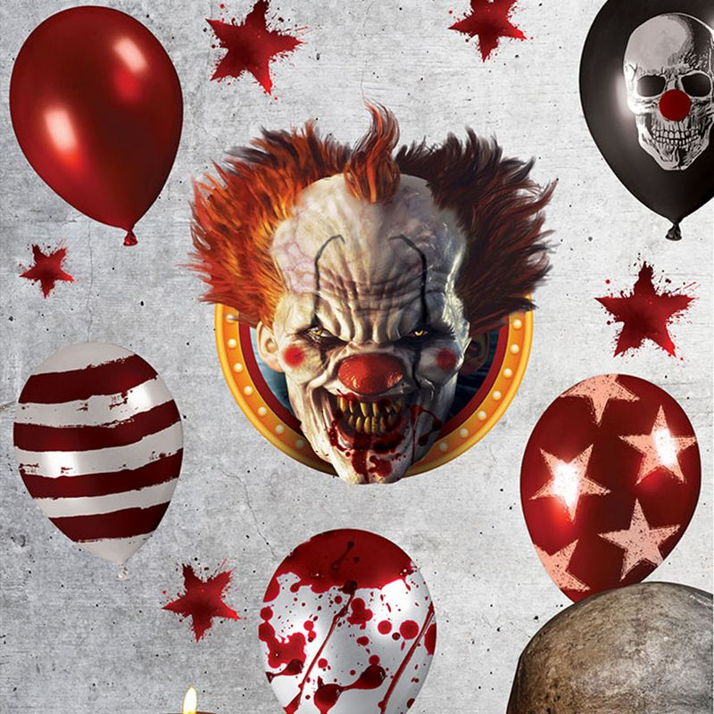 Horror Clown Vægdekoration