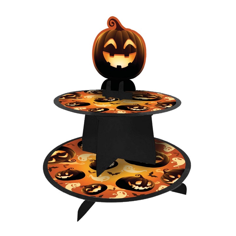 Græskar Halloween Kageopsats Orange