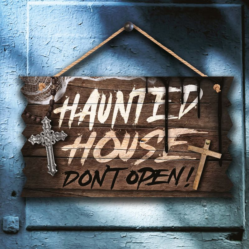 Haunted House Skilt