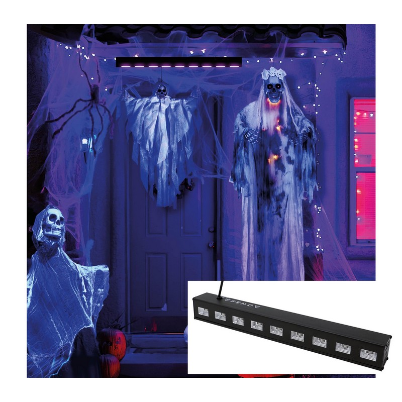 UV Blacklight Lysbar 9 LED