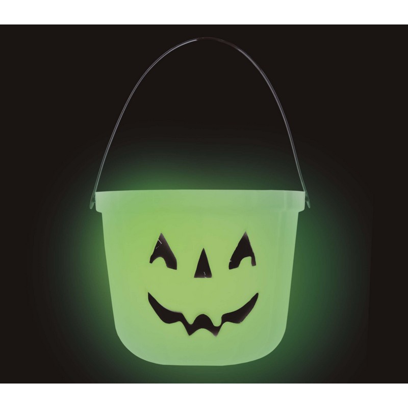 Selvlysende Græskar Halloweenspand