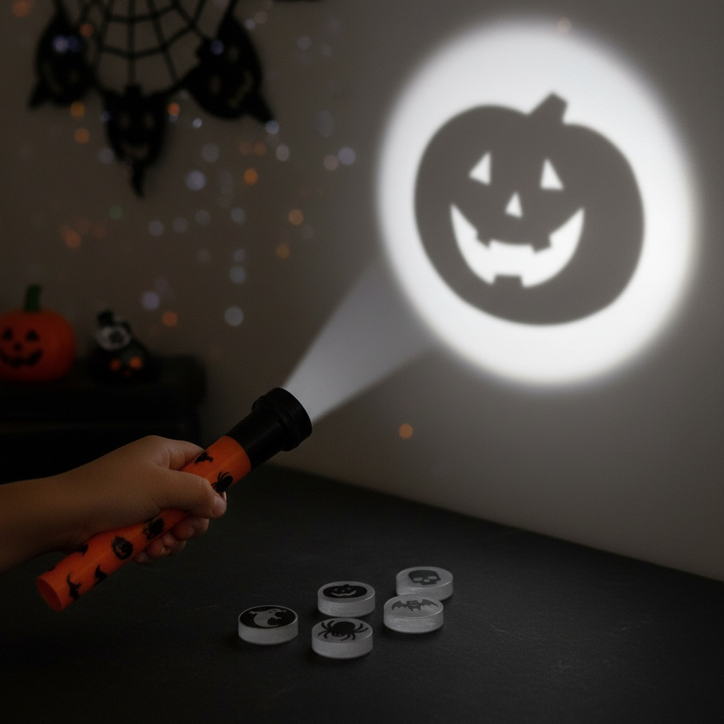 Halloween Lygte Med Motiver