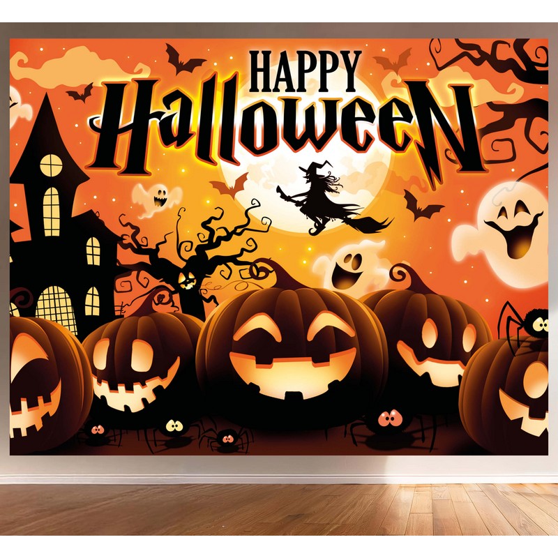 Happy Halloween Backdrop