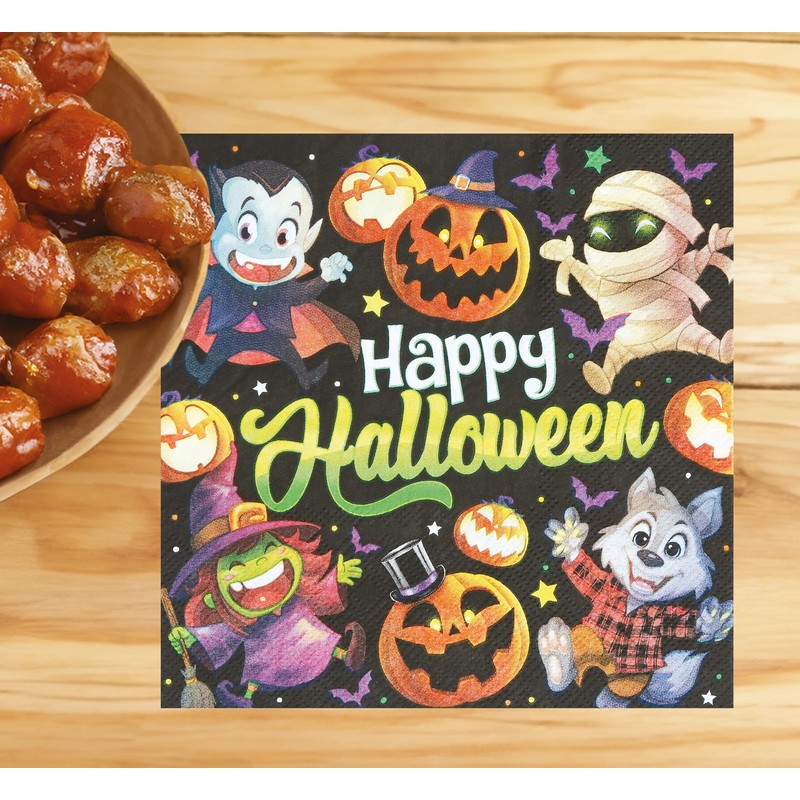 Little Monster Halloween Servietter