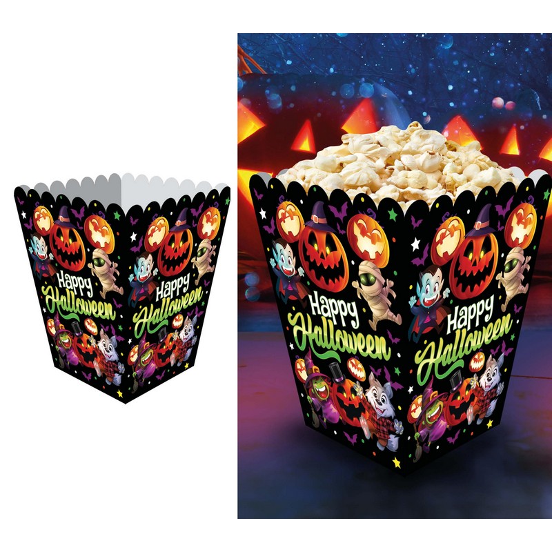 Little Monster Halloween Popcornbægre