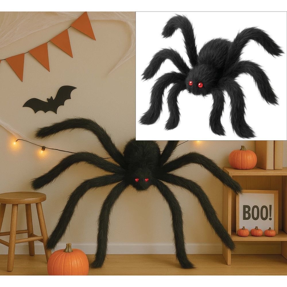 Kæmpe Plys Edderkop