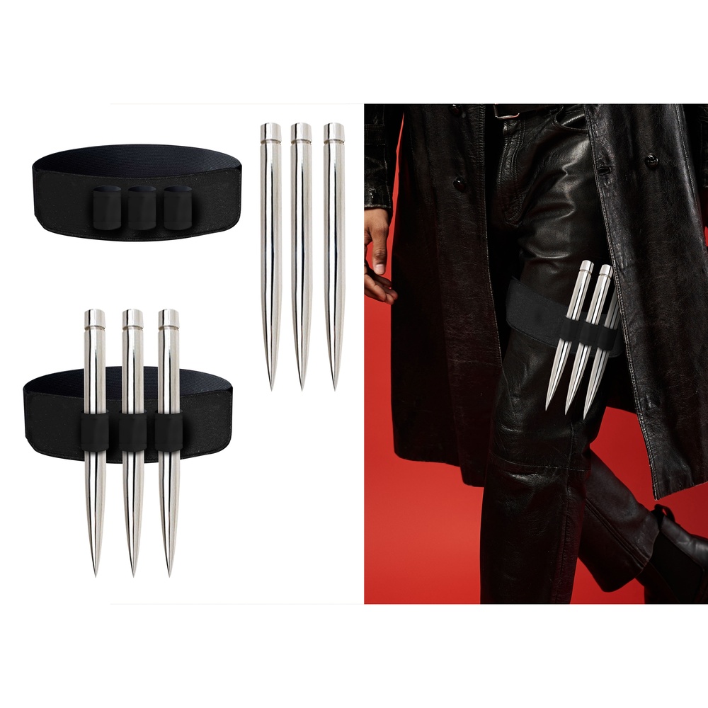 Vampyr Legetøjs Kasteknive (20 cm) | Vampyr Våben - Kropstilbehør - Temashop