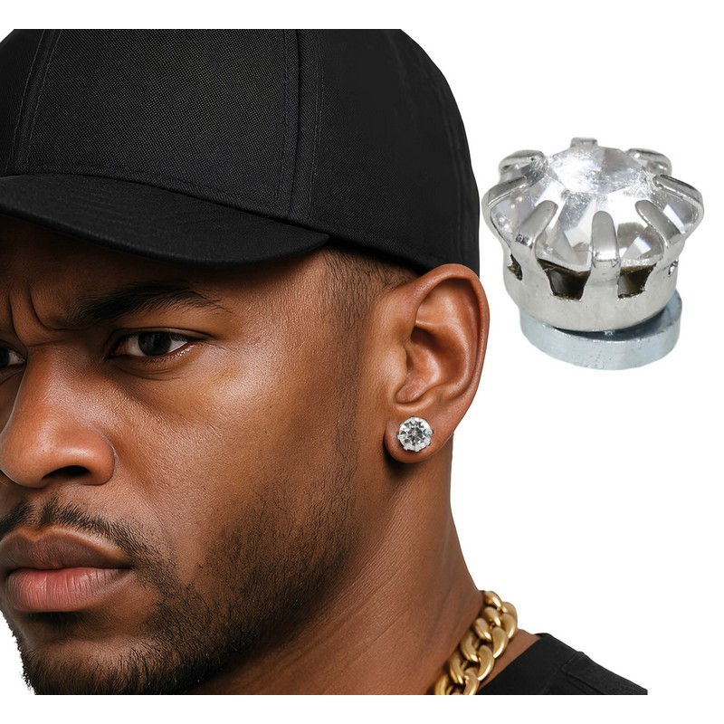 Diamant Pimp Øreringe Sølv | Pimp Øreringe - Smykker - Temashop