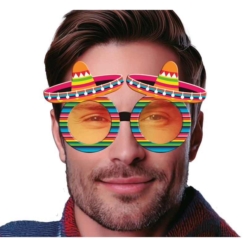 Sombrero Fiesta Briller | Mexico Briller - Hovedtilbehør - Temashop