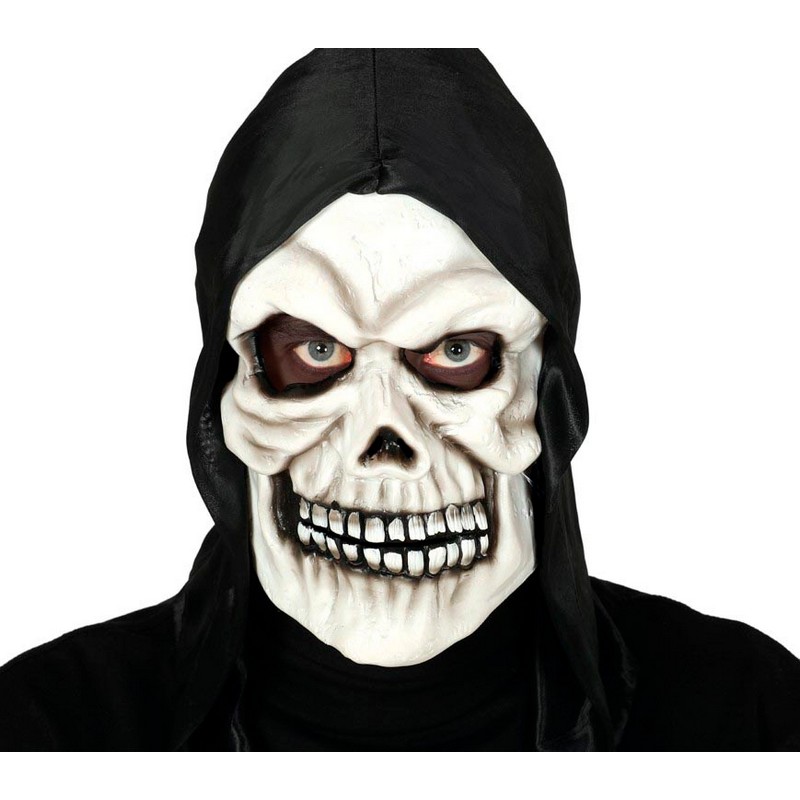 Dødningehoved Maske Med Hætte