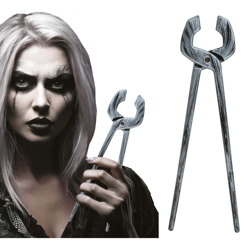 Torturbøddel Tænger | Halloween Våben - Kropstilbehør - Temashop