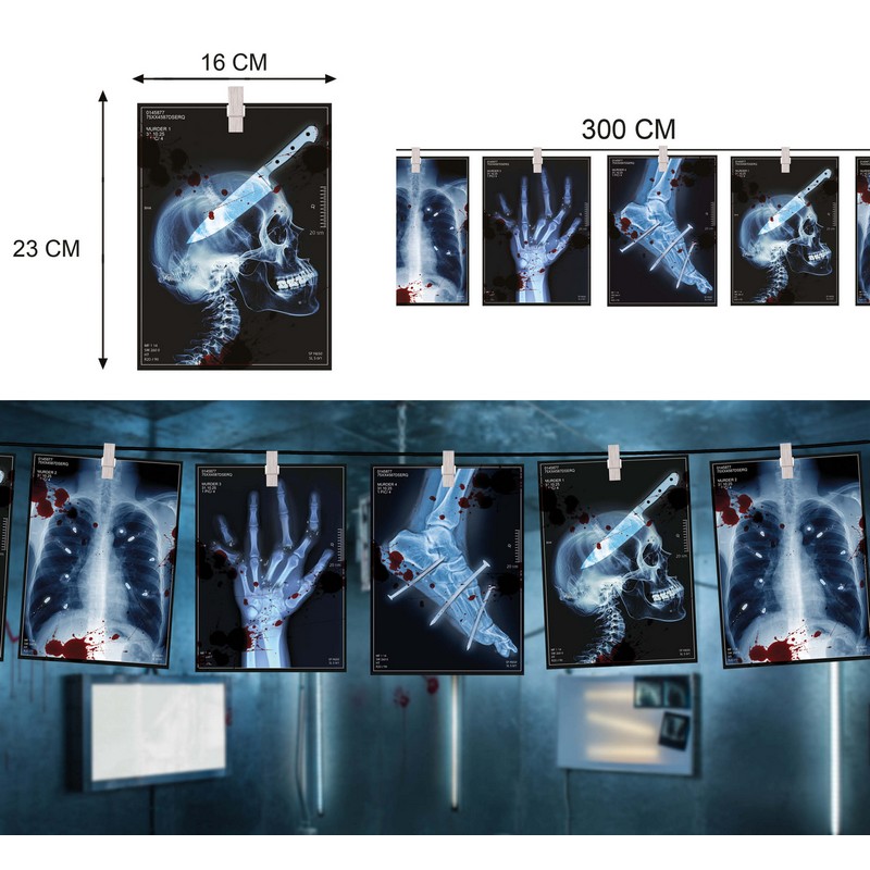 X-Ray Halloween Guirlande