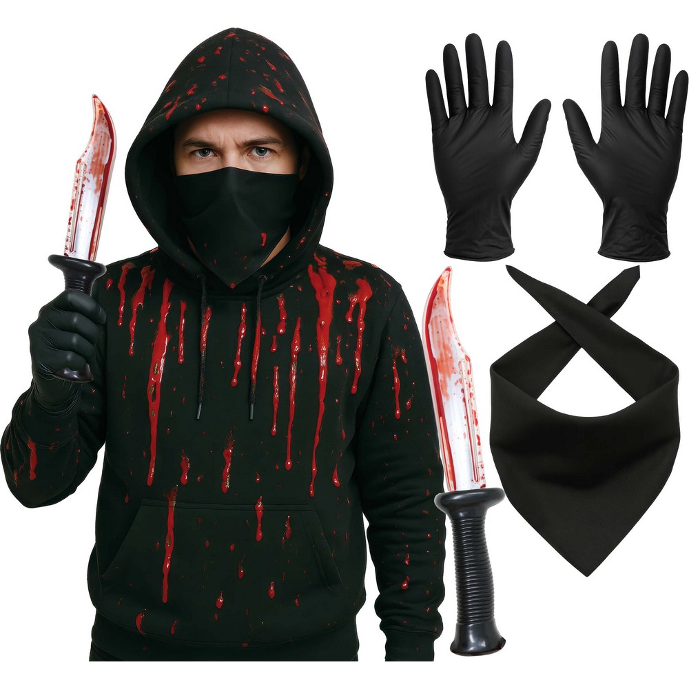 Scream Morder Tilbehørskit | Scream Tilbehørskit - Kropstilbehør - Temashop