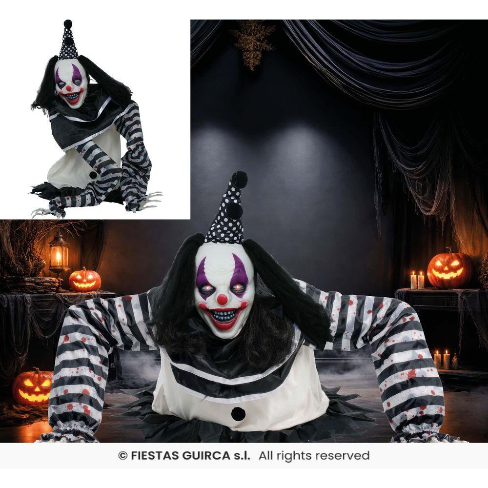 Animatronisk Klovn Med Effekter