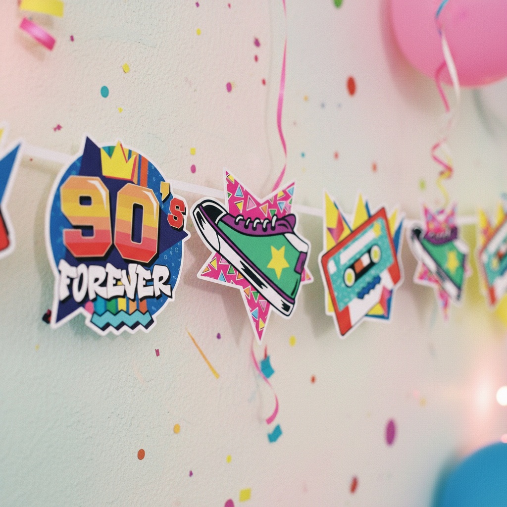 90's Forever Guirlande