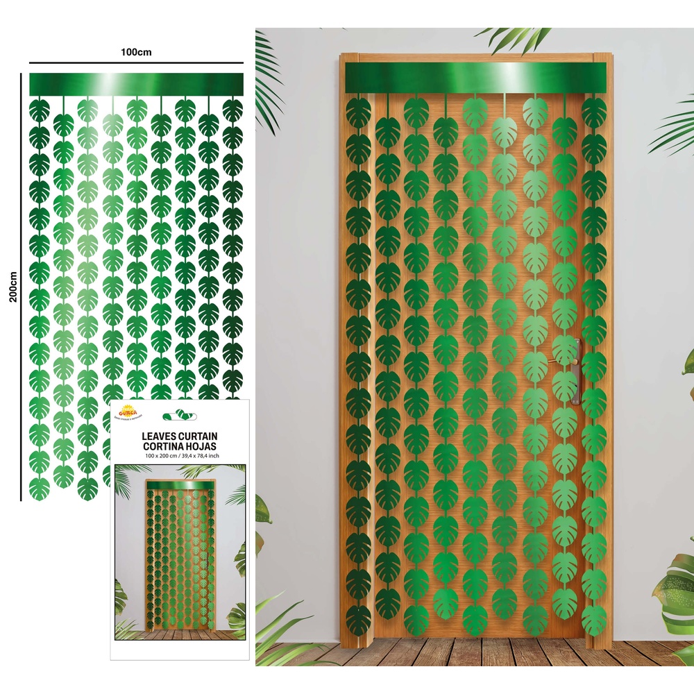 Hawaii Blad Forhæng