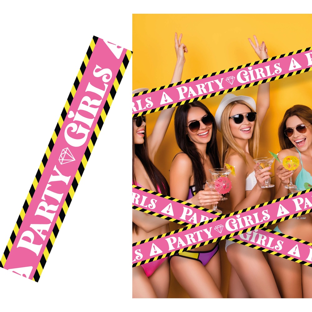 Party Girls Polterabend Afskærmningstape